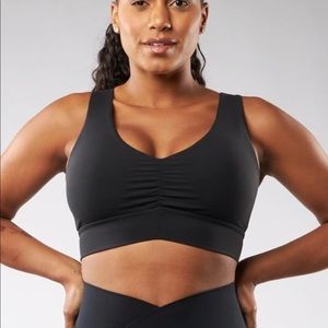 Buffbunny Sythesis Crop Top - Onyx Black - XXL